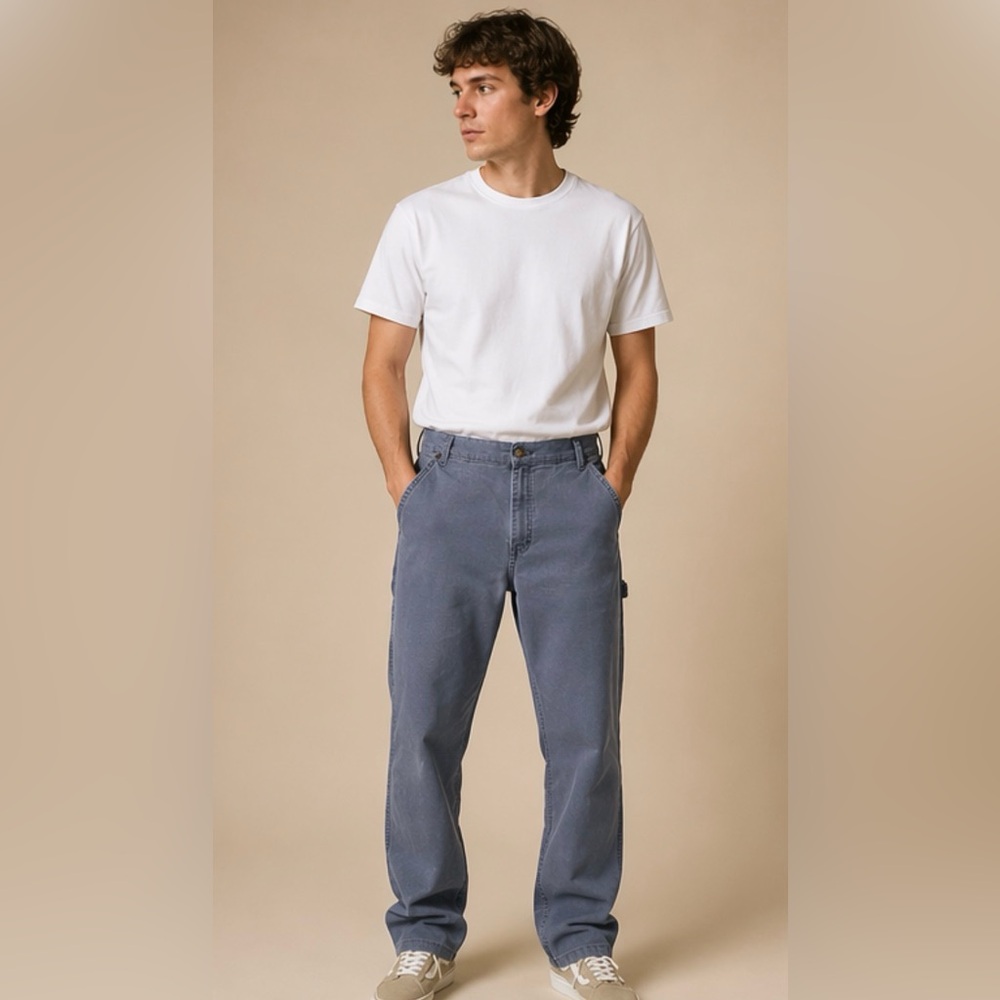 👉 “Dickies FLEX Blue Work Pants 38x34 Carpenter Utility Stretch Durable”